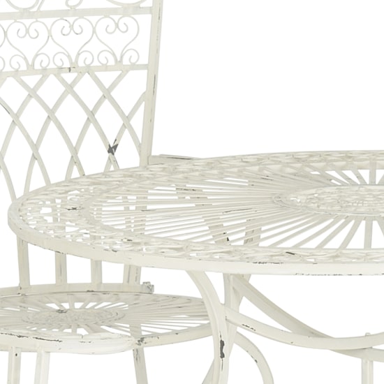 Safavieh Thessaly Patio Collection 5-pc. Weather Resistant Round Dining Set