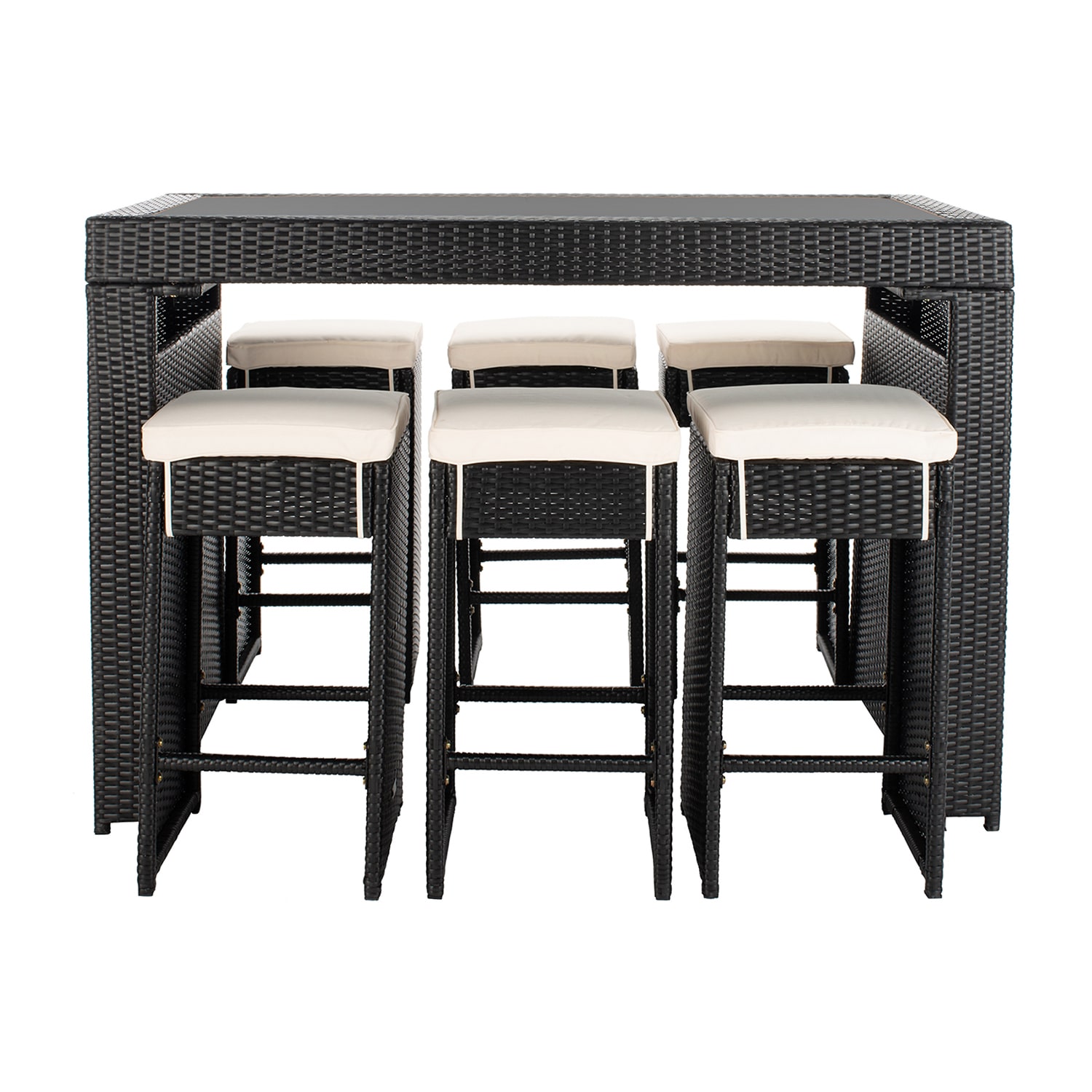 Safavieh Horus Patio Collection 7-pc. Weather Resistant Rectangular Dining Set
