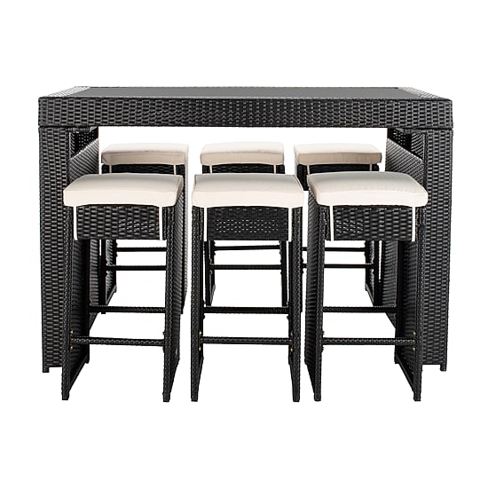 Safavieh Horus Patio Collection 7-pc. Weather Resistant Rectangular Dining Set
