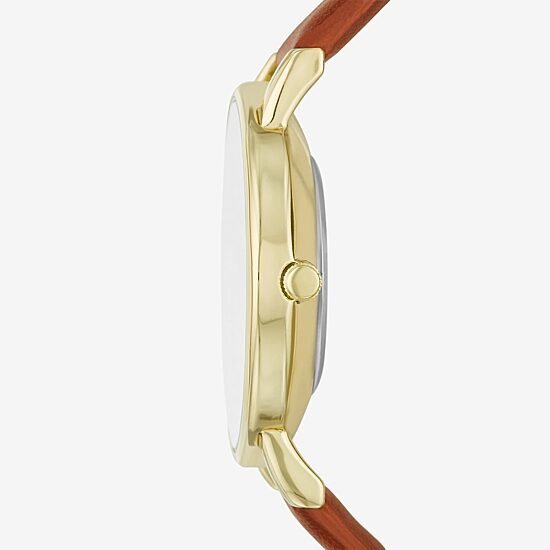 Geneva Womens Brown 4-pc. Watch Boxed Set Fmdjset702