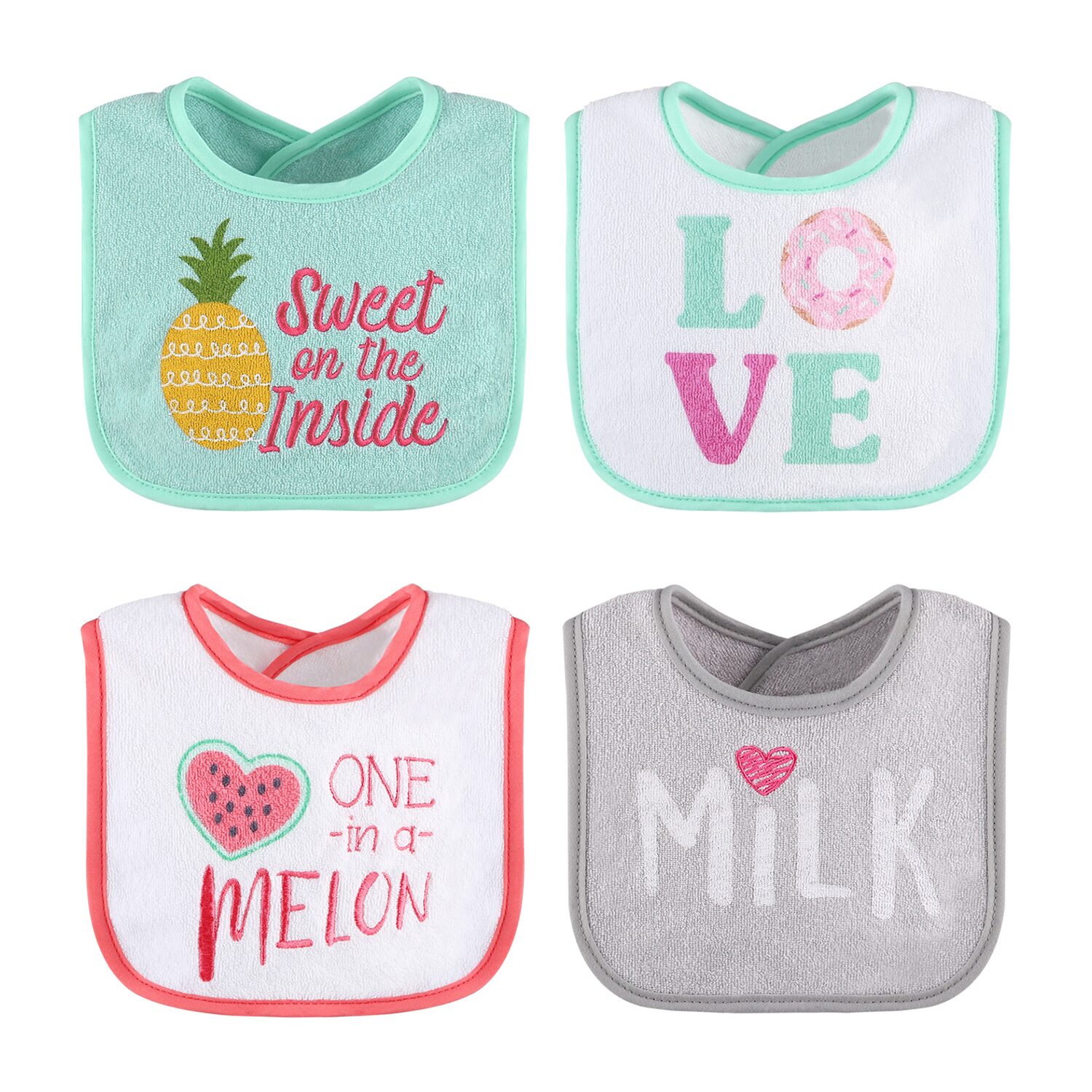 The Peanutshell Girls 18-pc. Bib