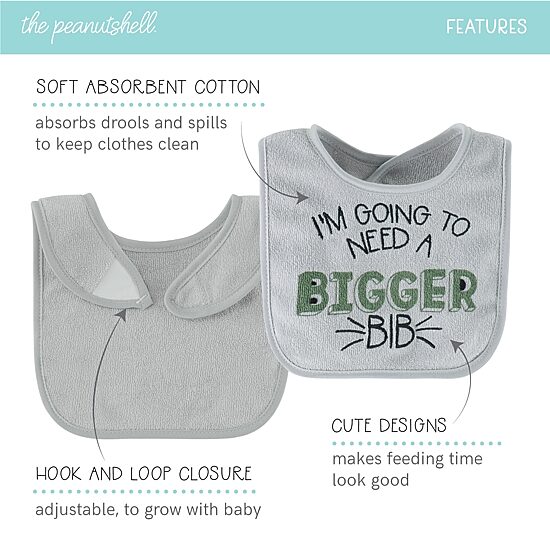 The Peanutshell Boys 10 Pair Bib