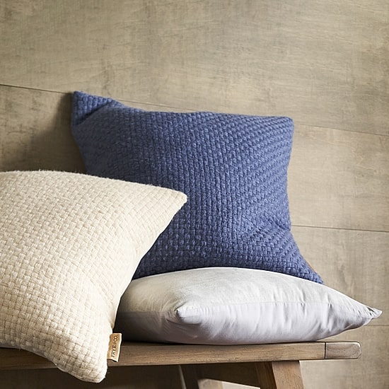 Frye and Co. Basketweave Square Throw Pillow