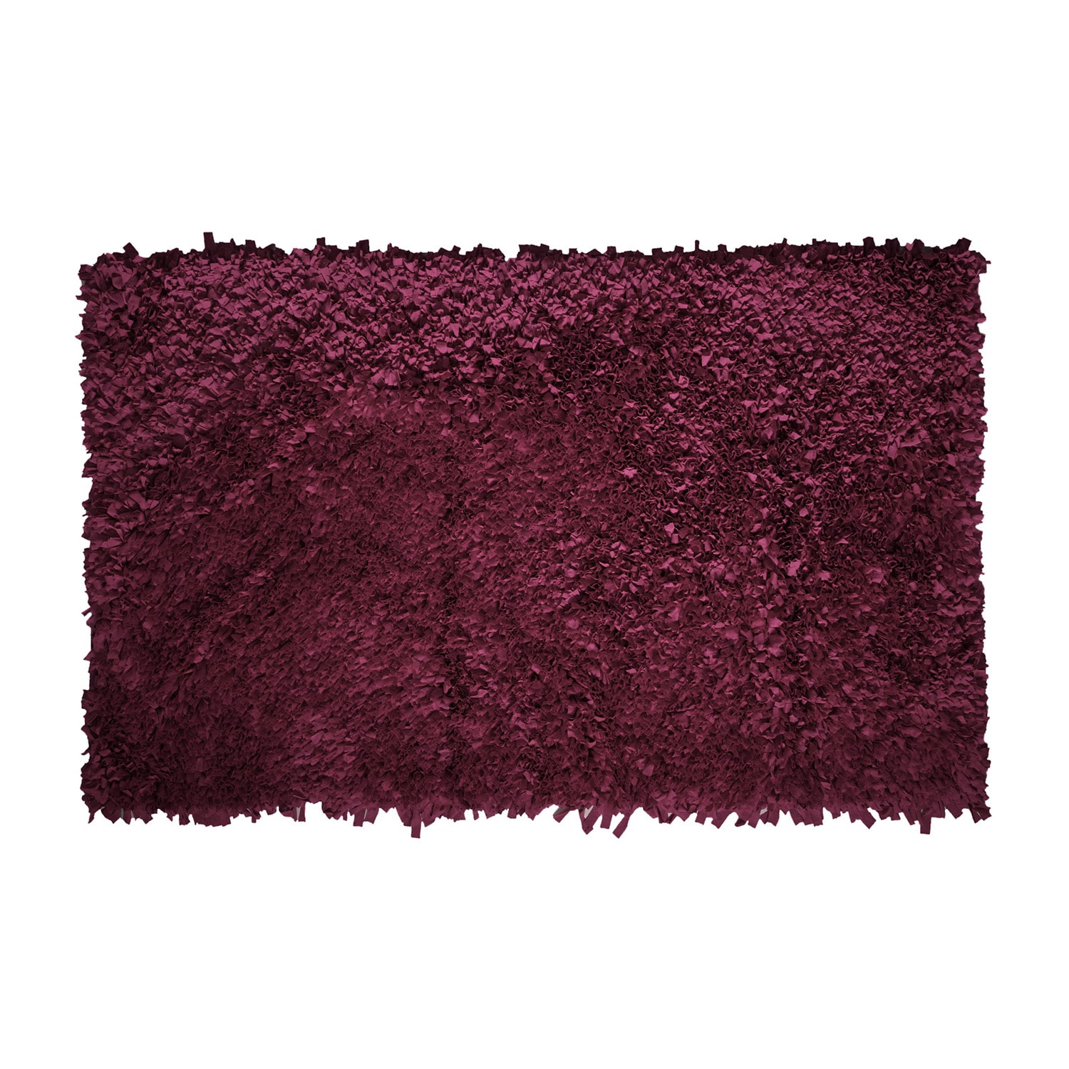 Home Weavers Inc Bella Premium Jersey Shaggy Bath Rug