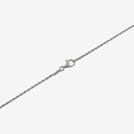 Womens White Mother Of Pearl 14K Two Tone Gold Over Silver Butterfly 18 Inch Pendant Necklace