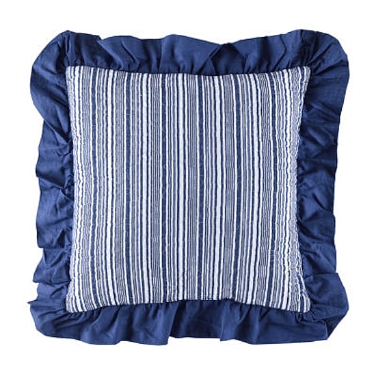 Laurel Manor Toile Garden Square Throw Pillow