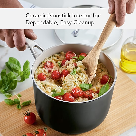 KitchenAid Ceramic 3-qt. Covered Sauce Pan