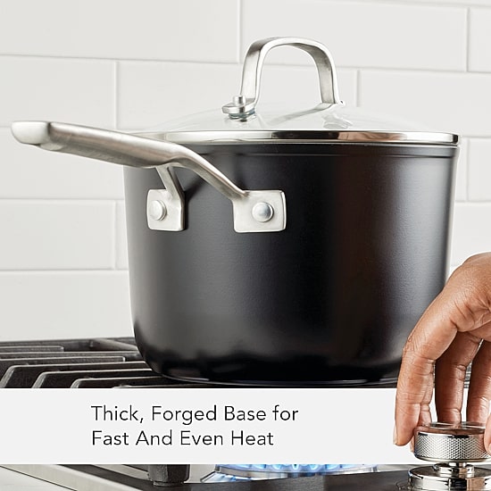 KitchenAid Ceramic 3-qt. Covered Sauce Pan