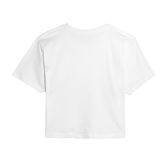 Easter Cropped Tee Womens Juniors Crew Neck Short Sleeve Boxy Fit Winnie The Pooh Graphic T-Shirt