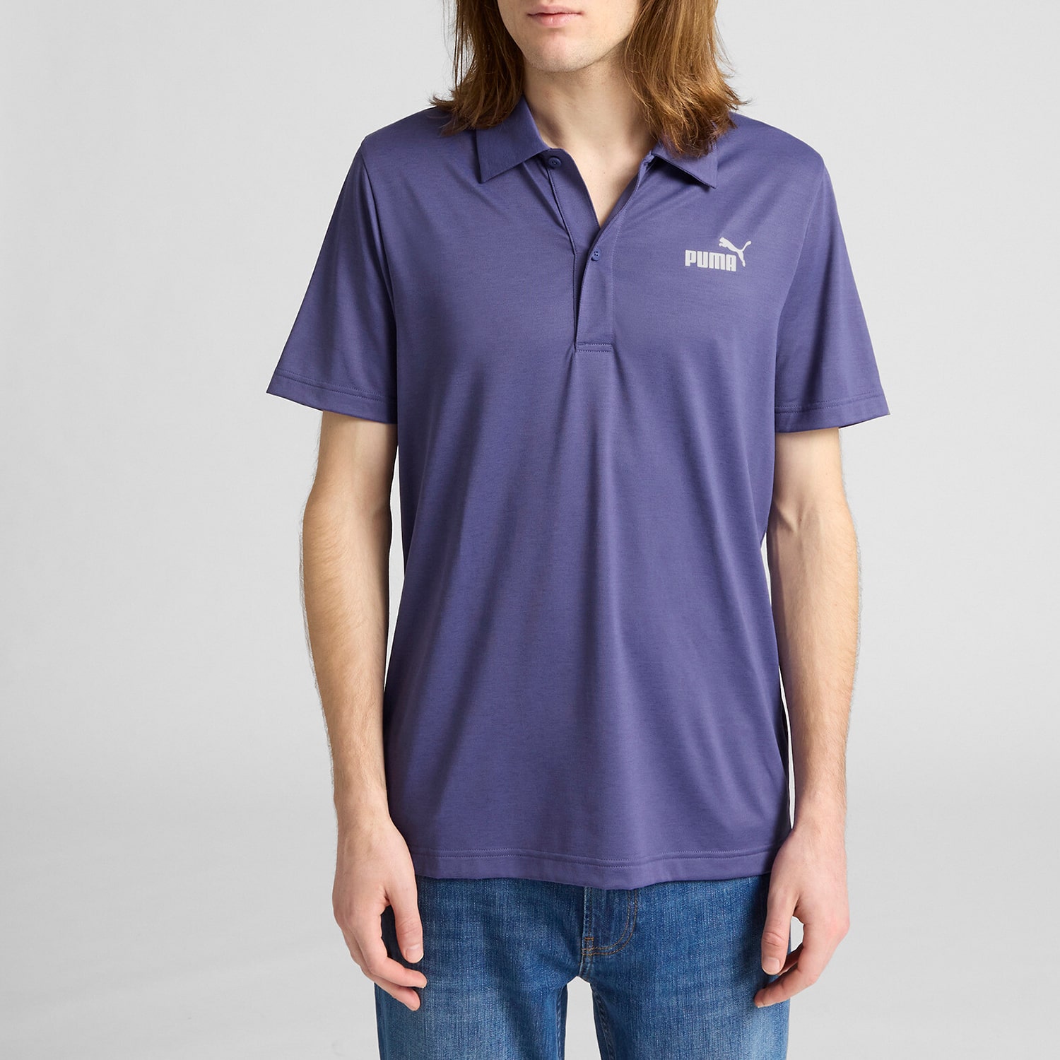PUMA Mens Short Sleeve Polo Shirt