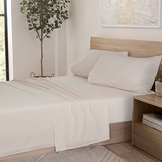 Vellux Aster Wrinkle Resistant Deep Pocket Sheet Set