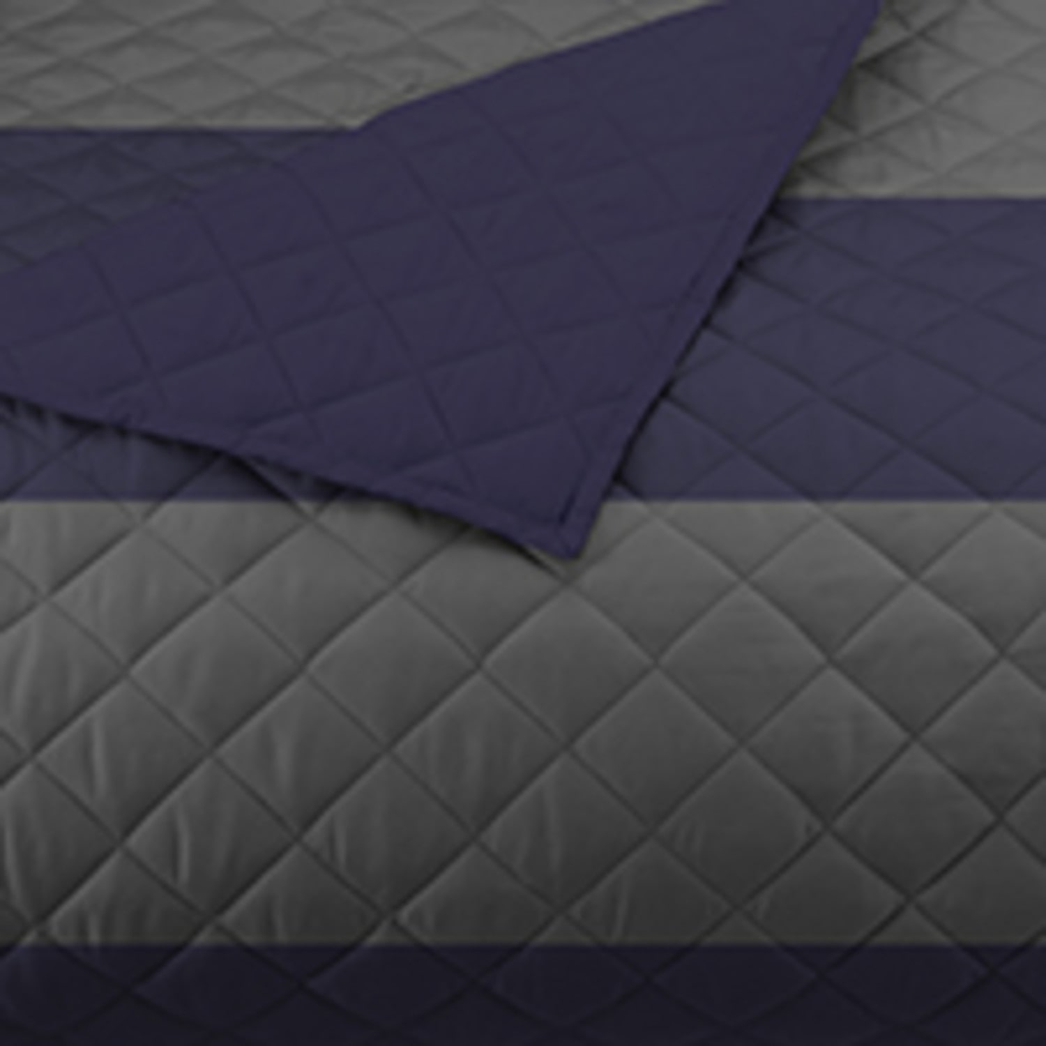 Martex Rugby Stripe Coverlet