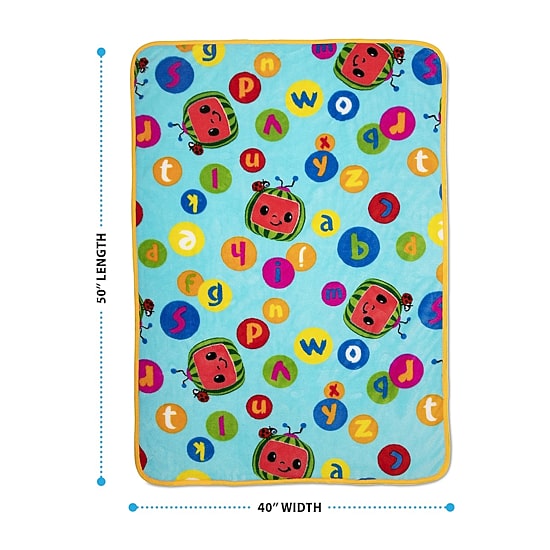 Nojo Cocomelon Lightweight Geometric Blanket
