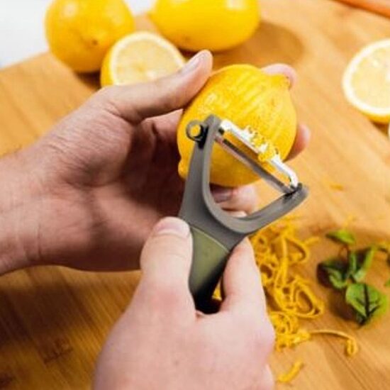 BergHOFF Balance Stainless Steel Recycled Material 5" Peeler