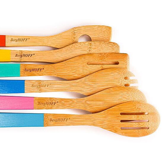 BergHOFF Studio 29pc Nylon And Bamboo Kitchen Utensil Set