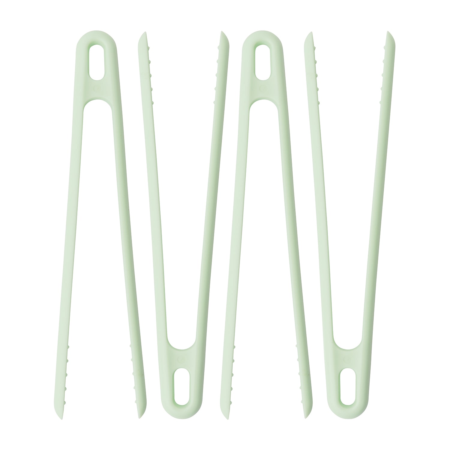 BergHOFF Berghoff Leo 11" Nylon Grill Tongs, Set Of 4, Mint Grill Tongs