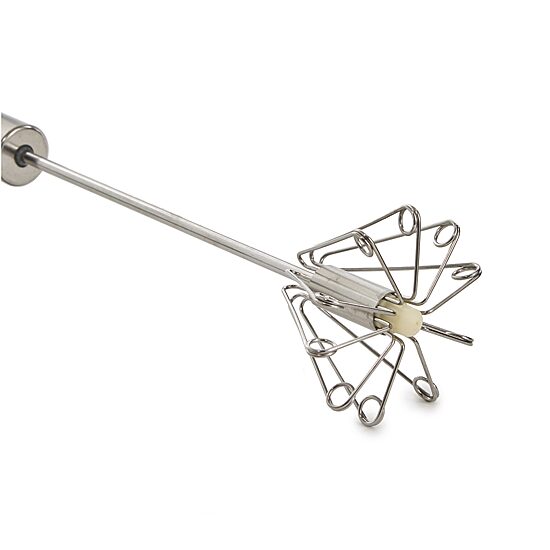 BergHOFF Essentials 18/10 Stainless Steel Red 14" Miracle Whisk