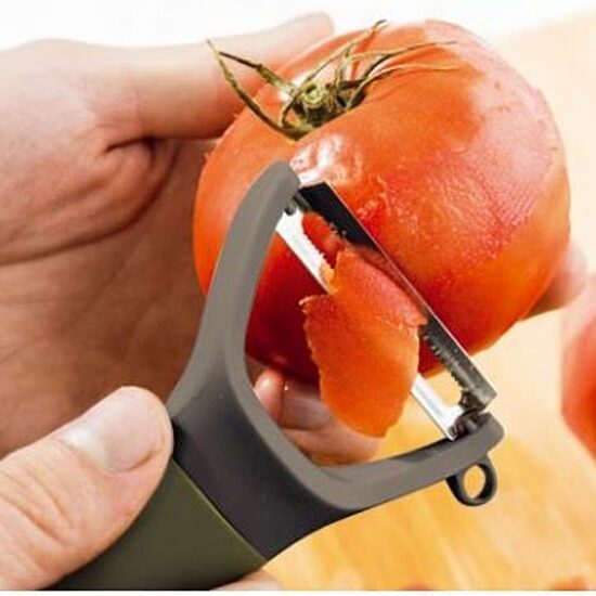 BergHOFF Balance Stainless Steel Serrated 5" Peeler