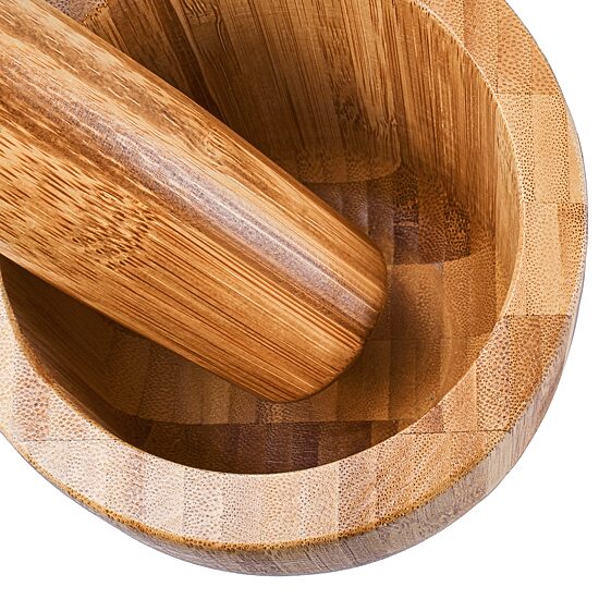 BergHOFF Bamboo Mortar And Pestle, Natural 2-pc. Mortar & Pestle