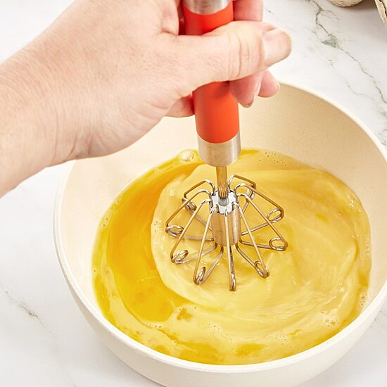 BergHOFF Essentials 18/10 Stainless Steel Red Miracle 2-pc. Whisk