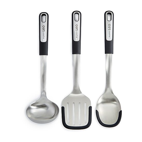 BergHOFF Leo Graphite Stainless Steel 3-pc. Kitchen Utensil Set
