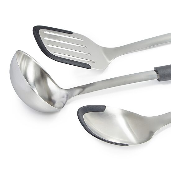 BergHOFF Leo Graphite Stainless Steel 3-pc. Kitchen Utensil Set