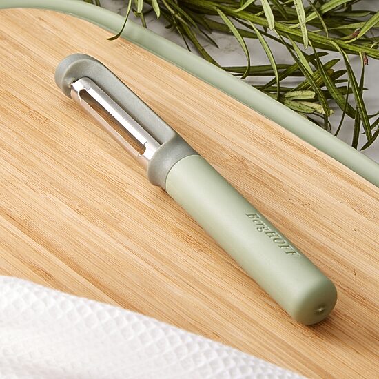 BergHOFF Balance Stainless Steel Straight Recycled Material 6.75" Peeler