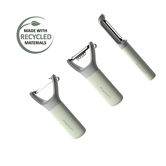 BergHOFF Balance Stainless Steel Straight Recycled Material 6.75" Peeler