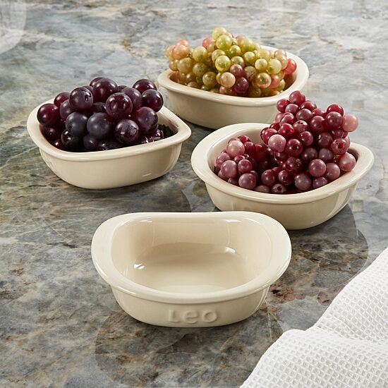 BergHOFF Balance Ceramic Crème Brulé 4-pc. Ramekin Set