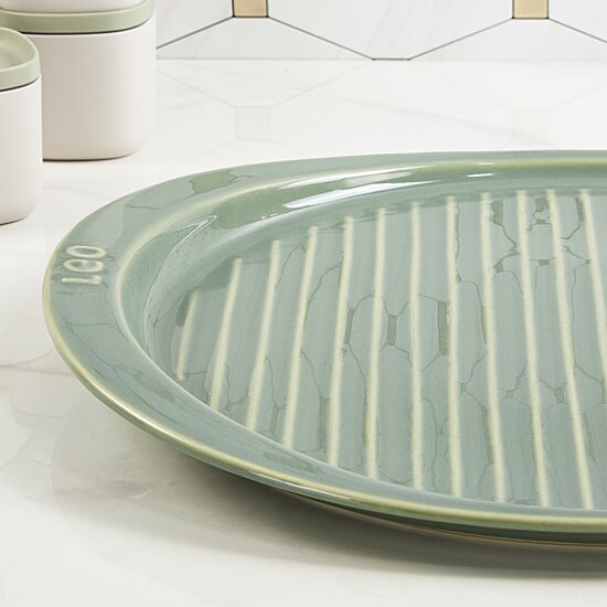 BergHOFF Balance Stone Ribbed Pizza Pan