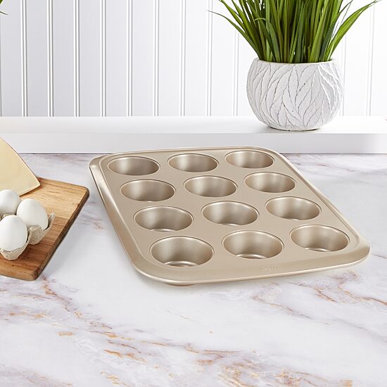 BergHOFF Balance Non-Stick 12-Cup Muffin Pan