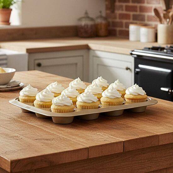 BergHOFF Balance Non-Stick 12-Cup Muffin Pan