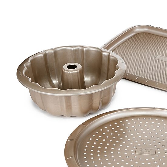 BergHOFF Balance Non-Stick Fluted 10" Cake Pan