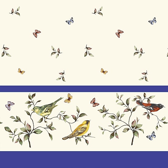 Lovebirds 3-pc. Rod Pocket Kitchen Curtains & Drapes Window Set