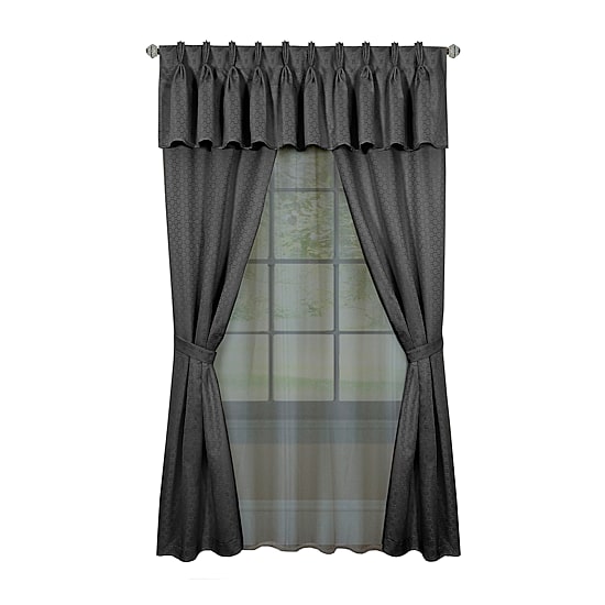 Claire Rod Pocket Light-Filtering Curtain Panel