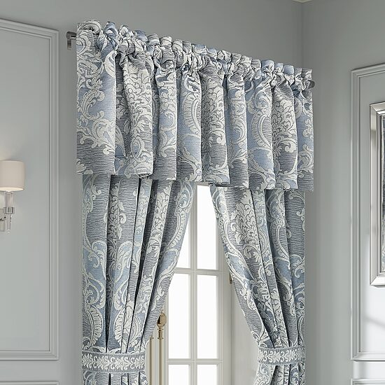 Queen Street Quincy Rod Pocket Tailored Valance