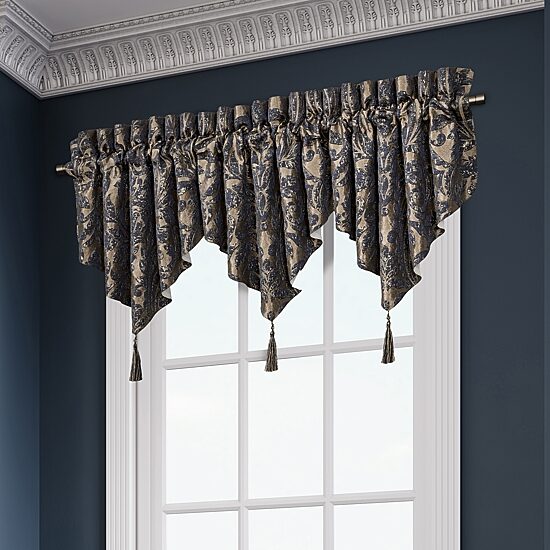 Queen Street Gildstone Rod Pocket Ascot Valance