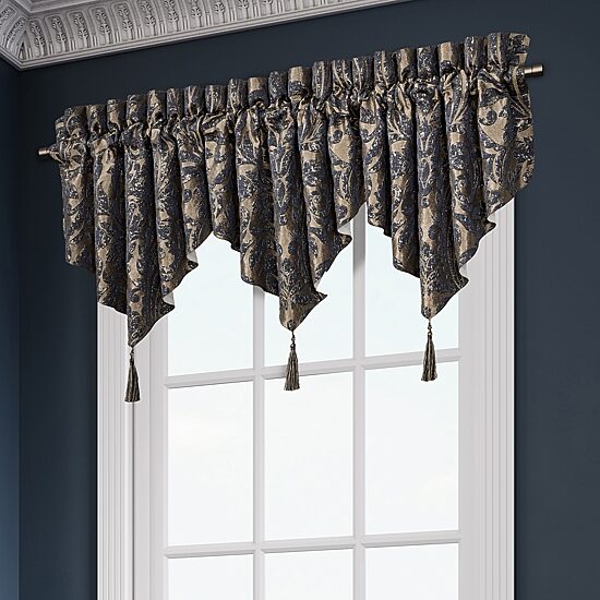 Queen Street Gildstone Rod Pocket Ascot Valance