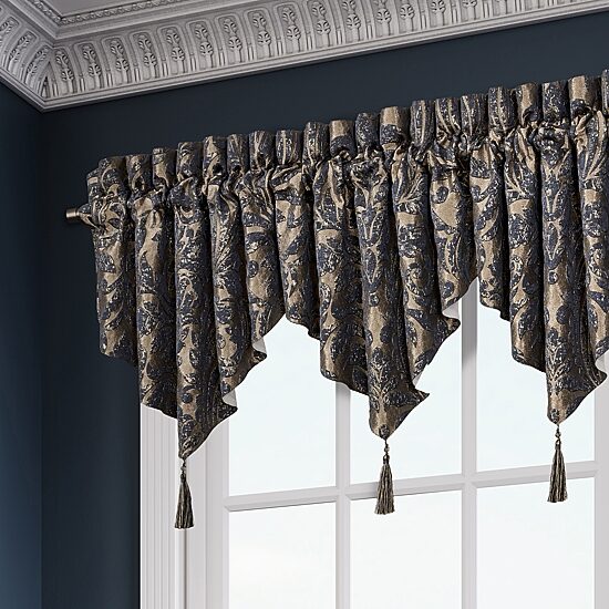 Queen Street Gildstone Rod Pocket Ascot Valance