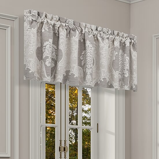 Queen Street Quincy Rod Pocket Tailored Valance