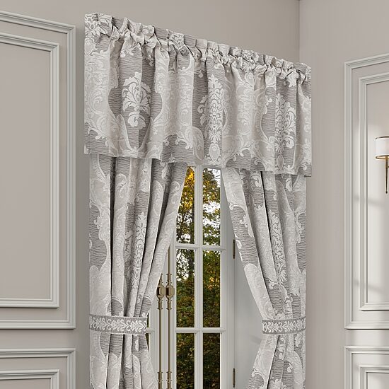 Queen Street Quincy Rod Pocket Tailored Valance