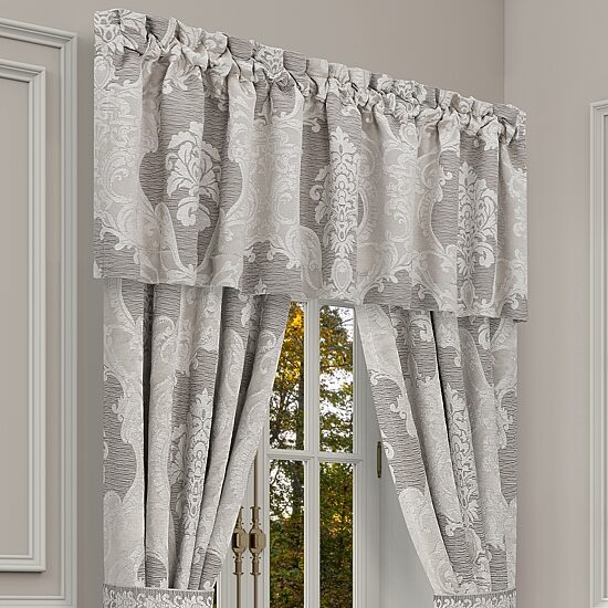 Queen Street Quincy Rod Pocket Tailored Valance