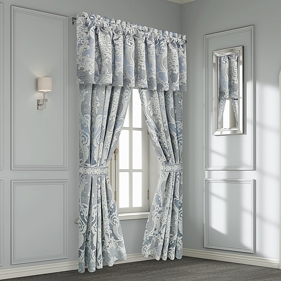 Queen Street Quincy Rod Pocket Room Darkening Set of 2 Curtain Panel