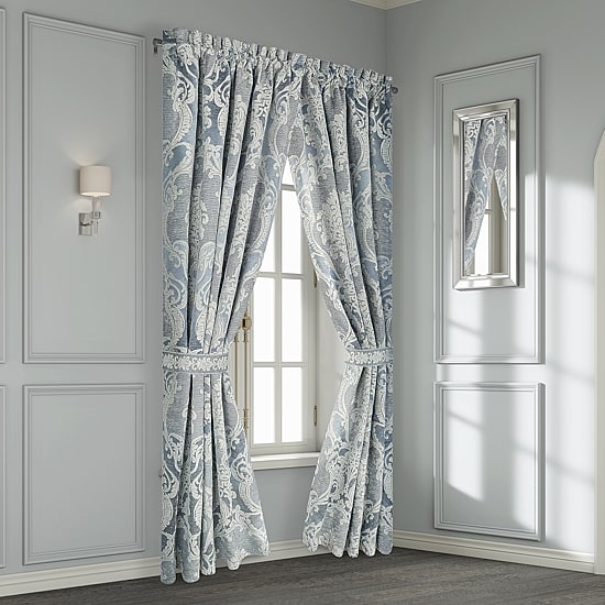 Queen Street Quincy Rod Pocket Room Darkening Set of 2 Curtain Panel