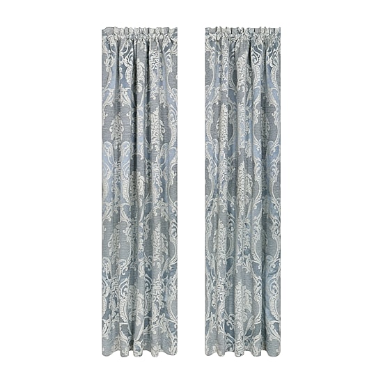 Queen Street Quincy Rod Pocket Room Darkening Set of 2 Curtain Panel