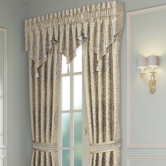 Queen Street Rinaldi Rod Pocket Ascot Valance