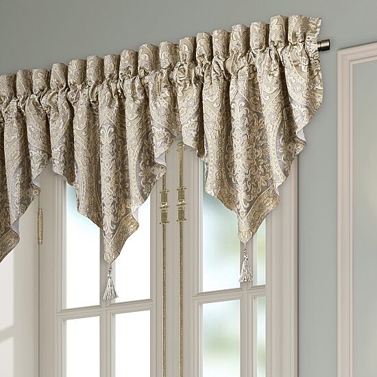 Queen Street Rinaldi Rod Pocket Ascot Valance