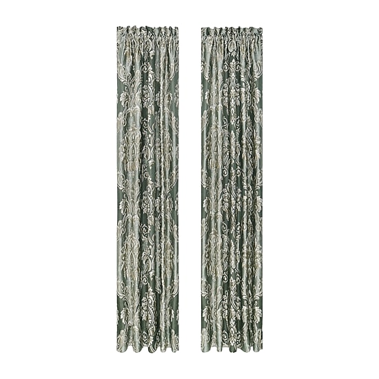 Queen Street Adelina Rod Pocket Room Darkening Set of 2 Curtain Panel