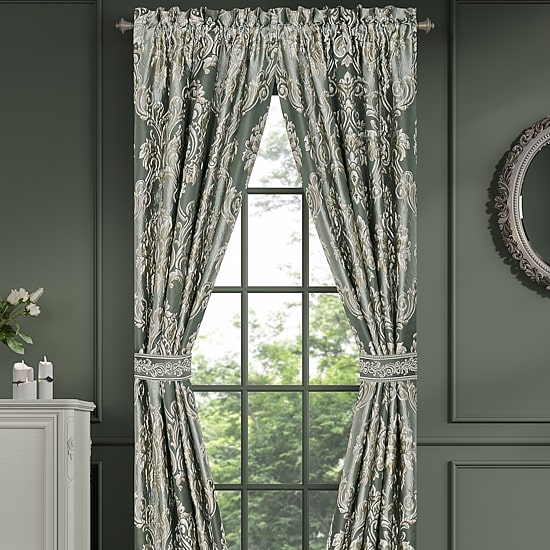 Queen Street Adelina Rod Pocket Room Darkening Set of 2 Curtain Panel