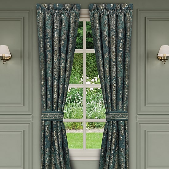 Queen Street Nadine Rod Pocket Room Darkening Set of 2 Curtain Panel